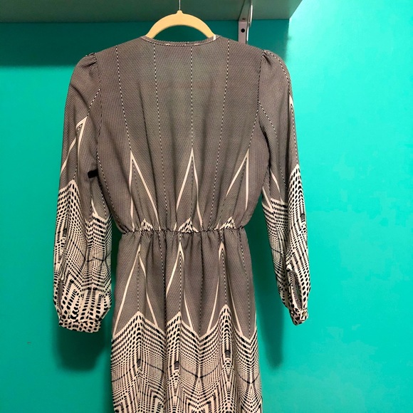 Akira Chicago Size Small Layered Wrap Dress - Picture 2 of 6